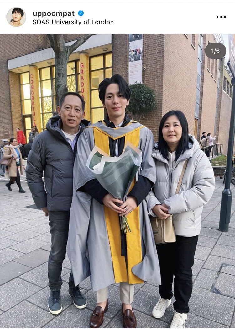 มหาบัณฑิตคนใหม่! อัพ ภูมิพัฒน์ คว้าปริญญาโทที่อังกฤษ 