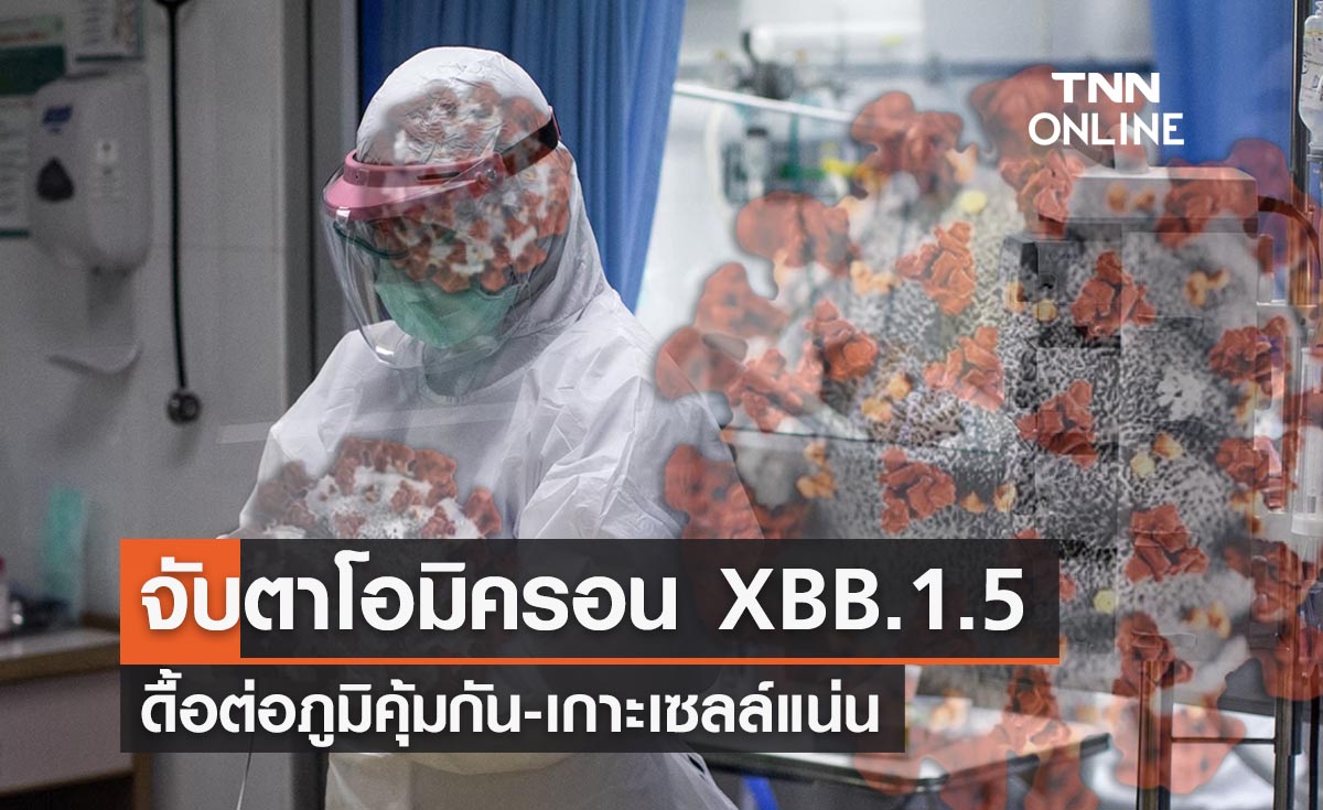 จับตาโอมิครอนพันธุ์ย่อย XBB.1.5 ดื้อภูมิที่สุดเท่าที่เคยมีมา