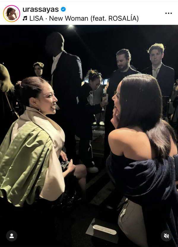 ญาญ่า อุรัสยา อวดโมเมนต์ร่วมเฟรม ลิซ่า แฟนๆแห่กดไลค์ สวยเก่งแพ็คคู่