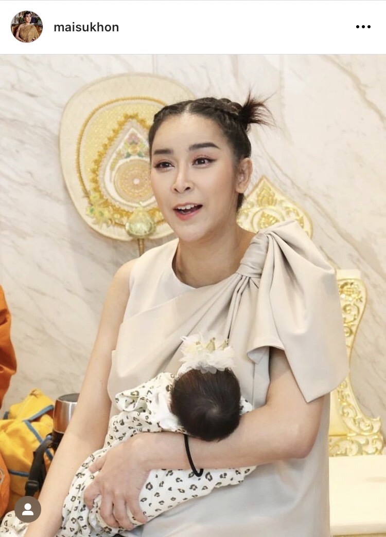 ใหม่ สุคนธวา ฉุนจัด! ขอเคลียร์ดราม่าให้นมลูกต่อหน้าพระ 