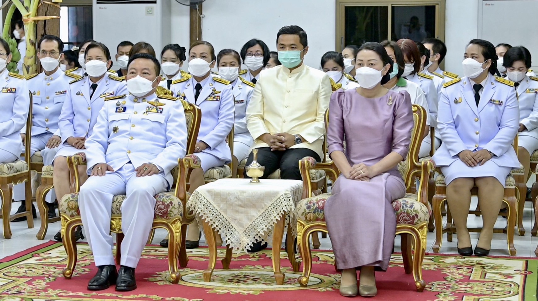 เครือซีพี - มูลนิธิเจริญโภคภัณฑ์พัฒนาชีวิตชนบท จัดบรรพชาสามเณรถวายเป็นพระราชกุศลแด่ สมเด็จพระกนิษฐาธิราชเจ้าฯ