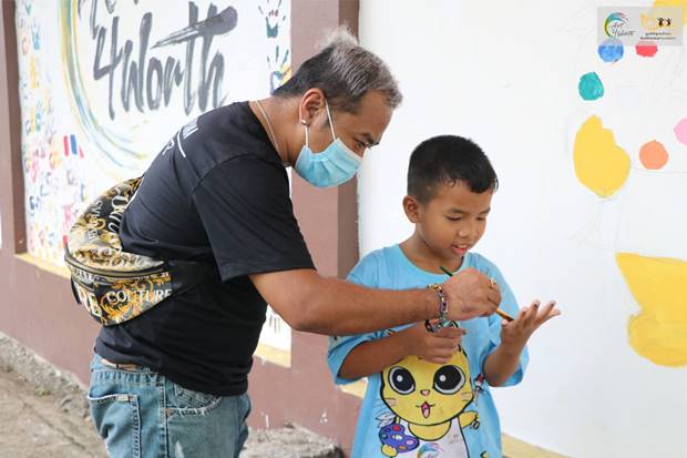 Art4Worth ปรับภูมิทรรศน์ ด้วยงานศิลปะ โดยมูลนิธิพุทธรักษา