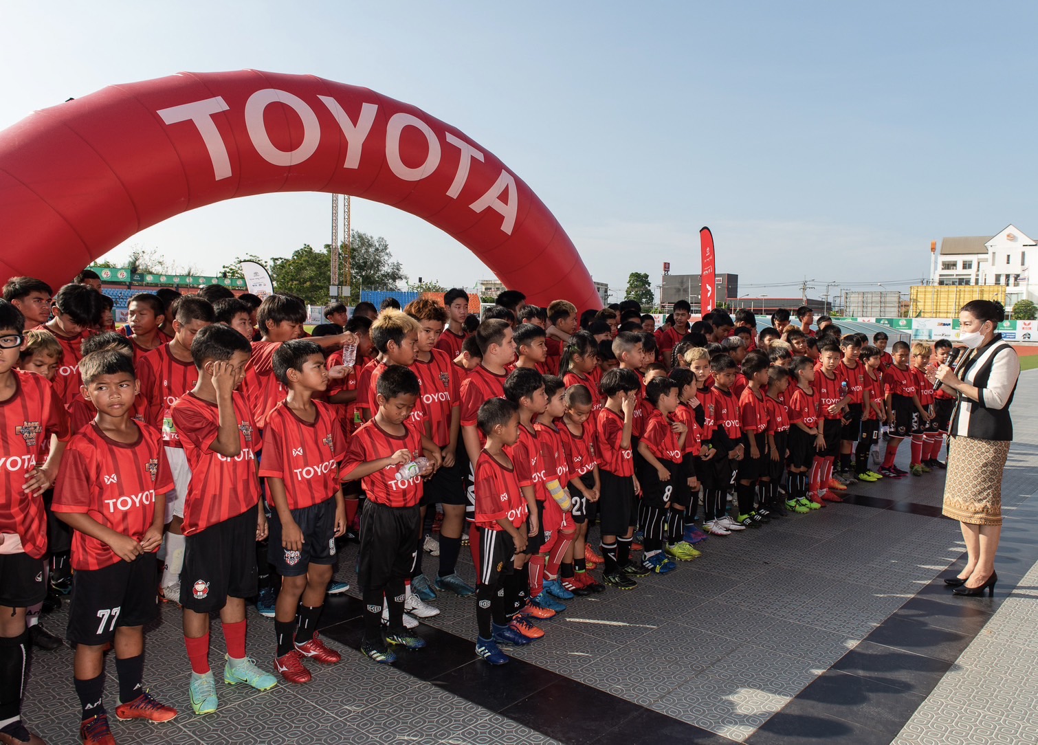 'โตโยต้า' จัดฟุตบอลคลินิกเฟ้นหาช้างเผือกโครงการ 'U14อาเซียนดรีมฟุตบอล2023' 'โตโยต้า' จัดฟุตบอลคลินิกเฟ้นหาช้างเผือกโครงการ 'U14อาเซียนดรีมฟุตบอล2023'