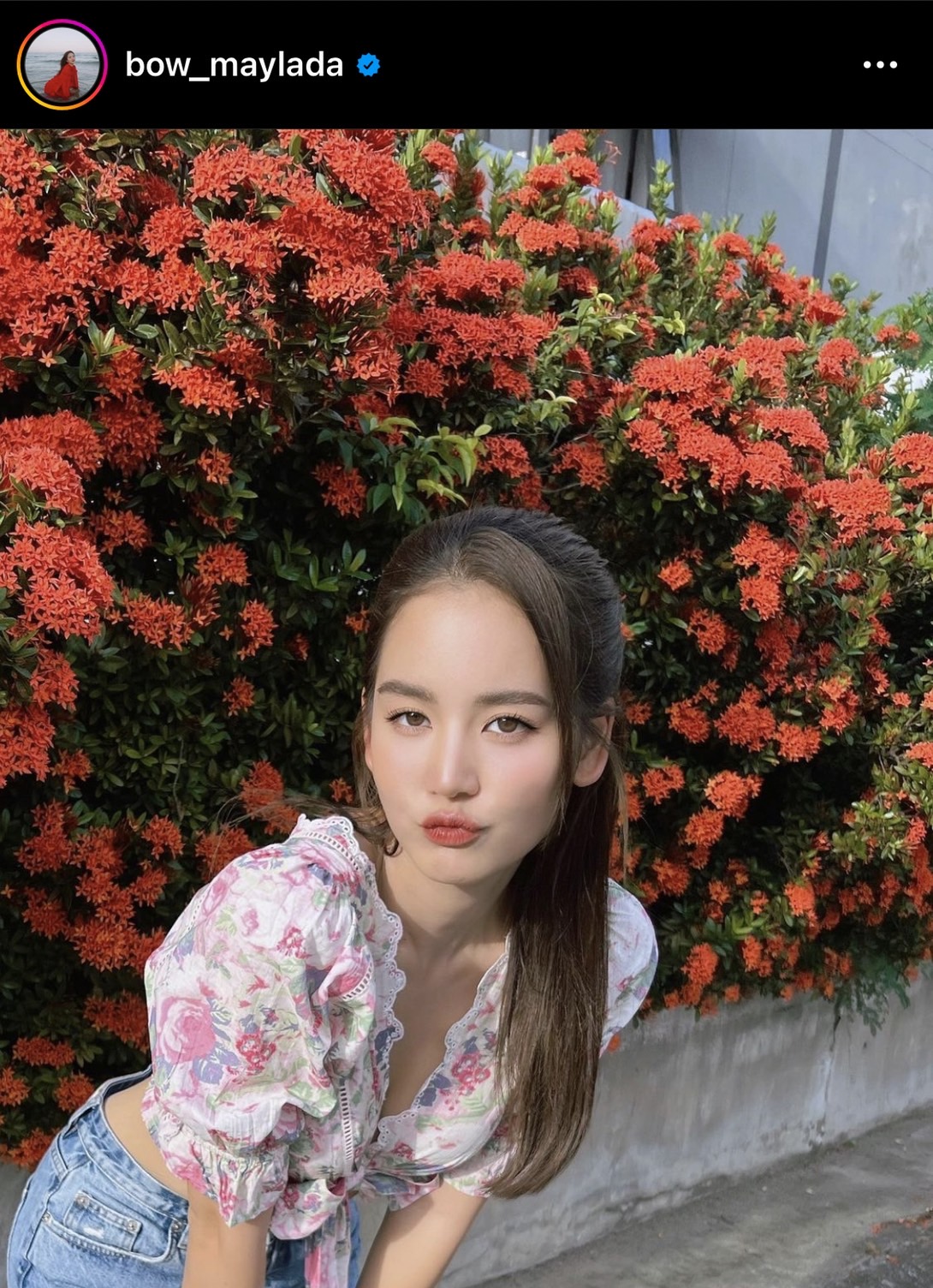 โบว์ มันเด็ดเกินปุยมุ้ย! ส่องคอมเมนต์ อาเล็ก อดแซวหวานใจไม่ได้