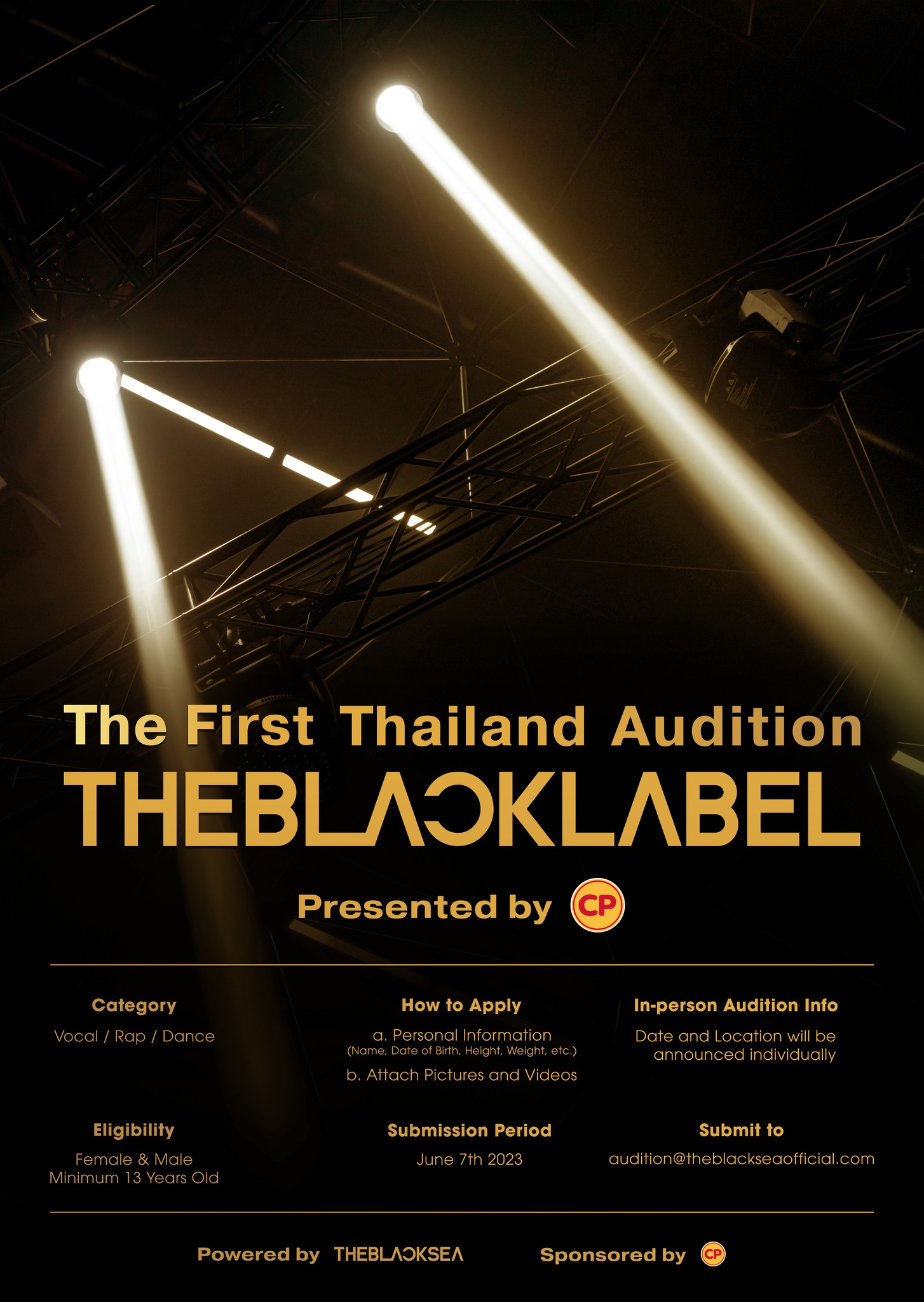 “CP” ให้โอกาสเด็กไทย “THEBLACKSEA” ประกาศความสำเร็จ 