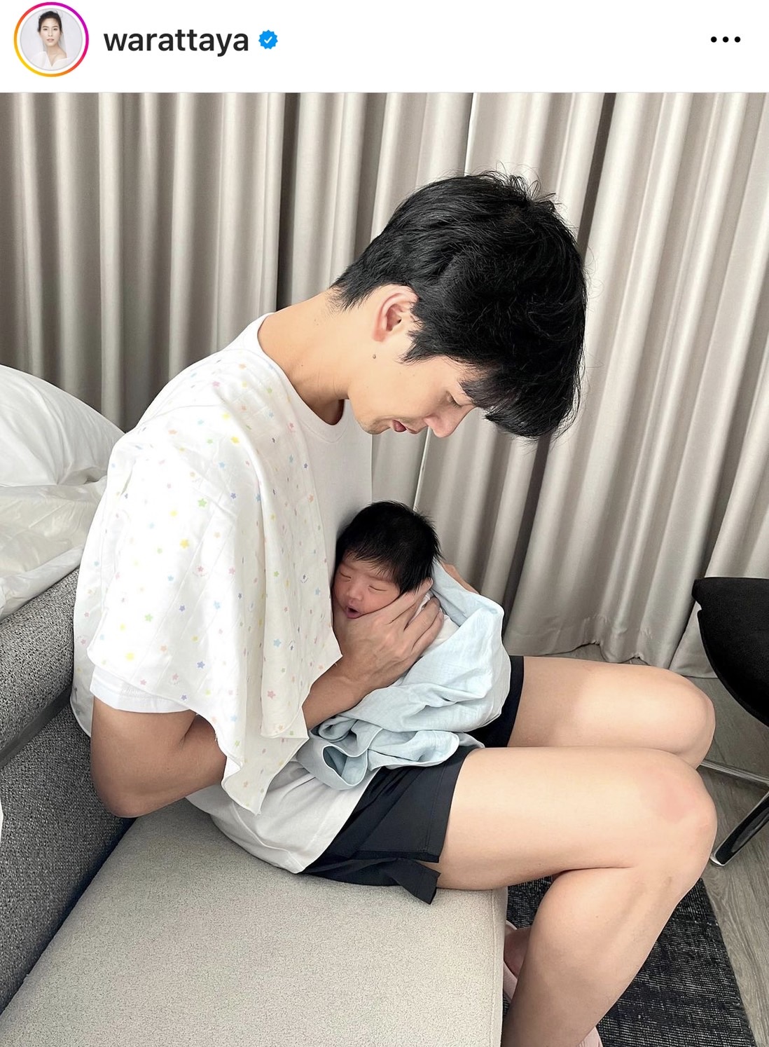 จุ๋ย เผยภาพคุณพ่อป้ายแดง พุฒ ดูแลลูกน้อย น้องพีร์เจ จุ๋ย เผยภาพคุณพ่อป้ายแดง พุฒ ดูแลลูกน้อย น้องพีร์เจ