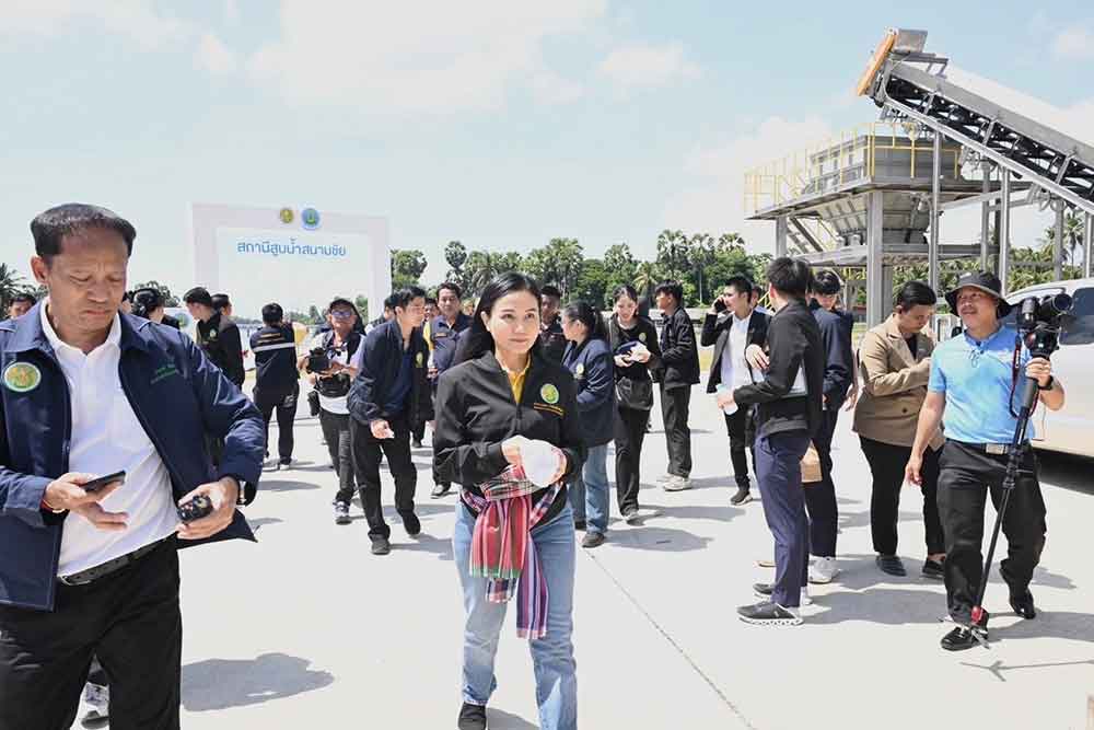 รมว.เกษตรฯ ลงพื้นที่จังหวัดสงขลา ติดตามการบริหารจัดการน้ำ รมว.เกษตรฯ ลงพื้นที่จังหวัดสงขลา ติดตามการบริหารจัดการน้ำ