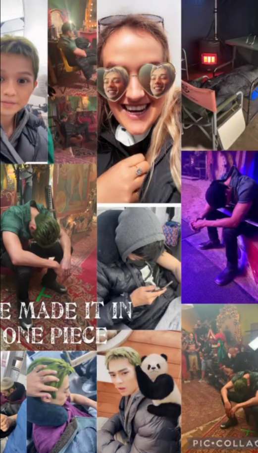  “Mackenyu” หลับทุกที่ในกองที่ในกองถ่าย “ONE PIECE”