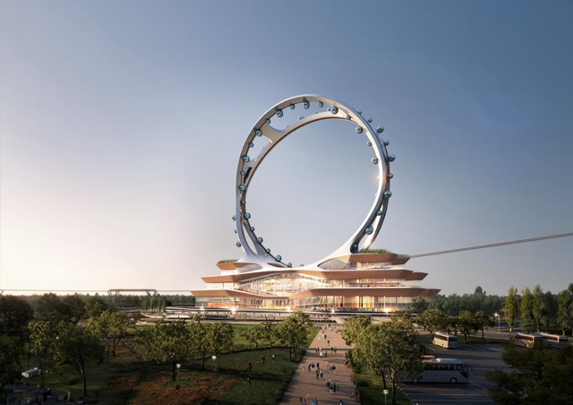 ชิงช้าสวรรค์แบบใหม่ ไร้ก้านและสูงที่สุดในโลก เห็นกรุงโซล 360 องศา