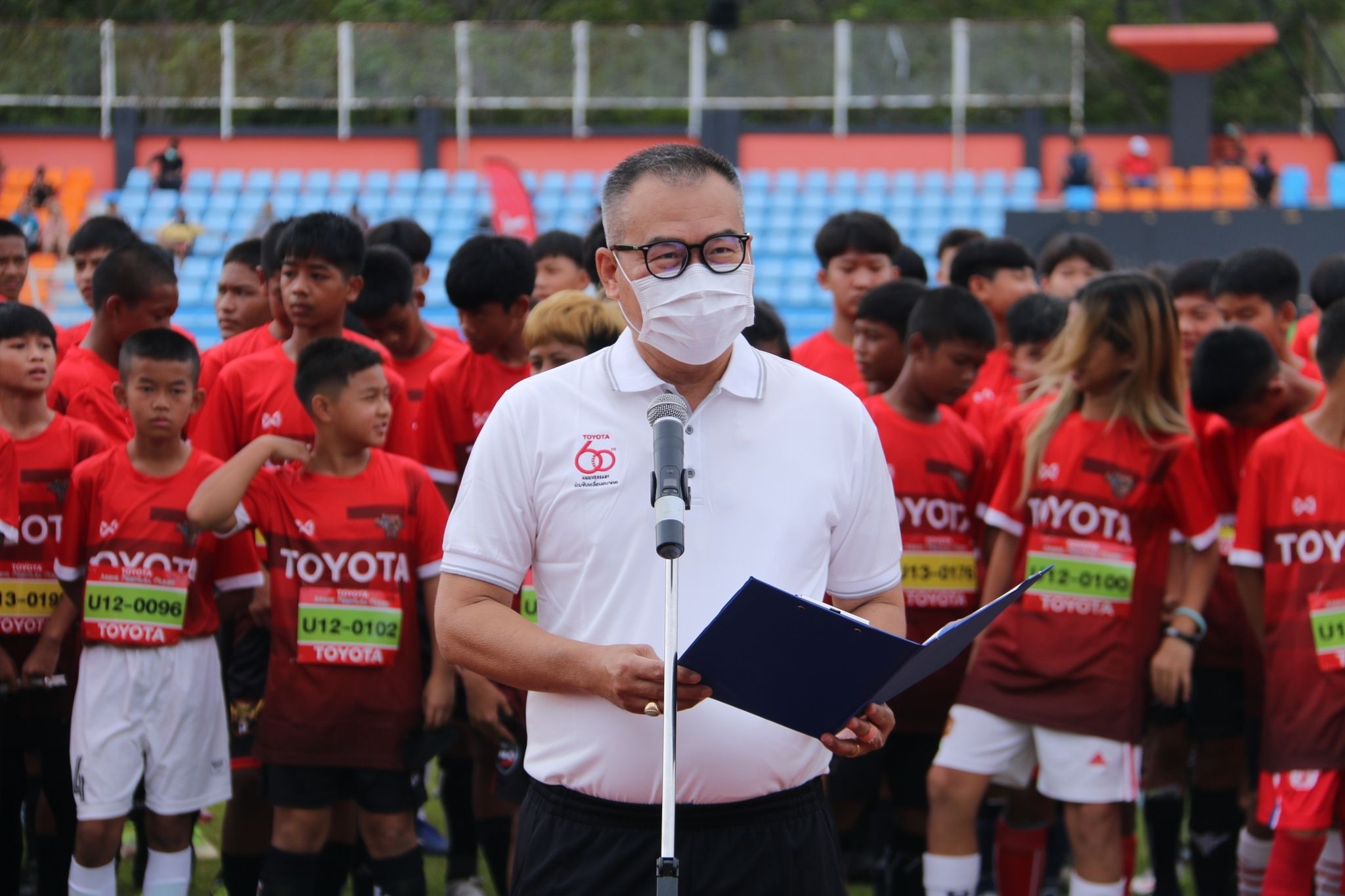 'โตโยต้าจูเนียร์ฟุตบอลคลินิก' สนามสองที่ประจวบได้30ช้างเผือกสานฝันต่อเนื่อง
