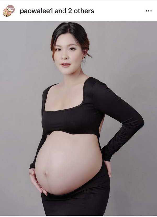 โค้งสุดท้าย! ว่าที่คุณแม่ เปาวลี พรพิมล อุ้มท้องเดือนที่ 9 ถ่ายแฟชั่นสุดสดใส