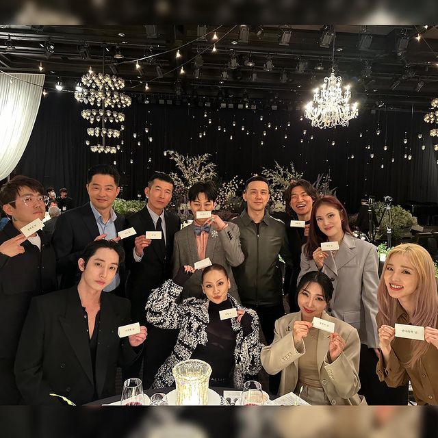 สมาชิก BIGBANG & 2NE1!! รียูเนียนในงานแต่ง 'เซเว่น - อีดาแฮ'