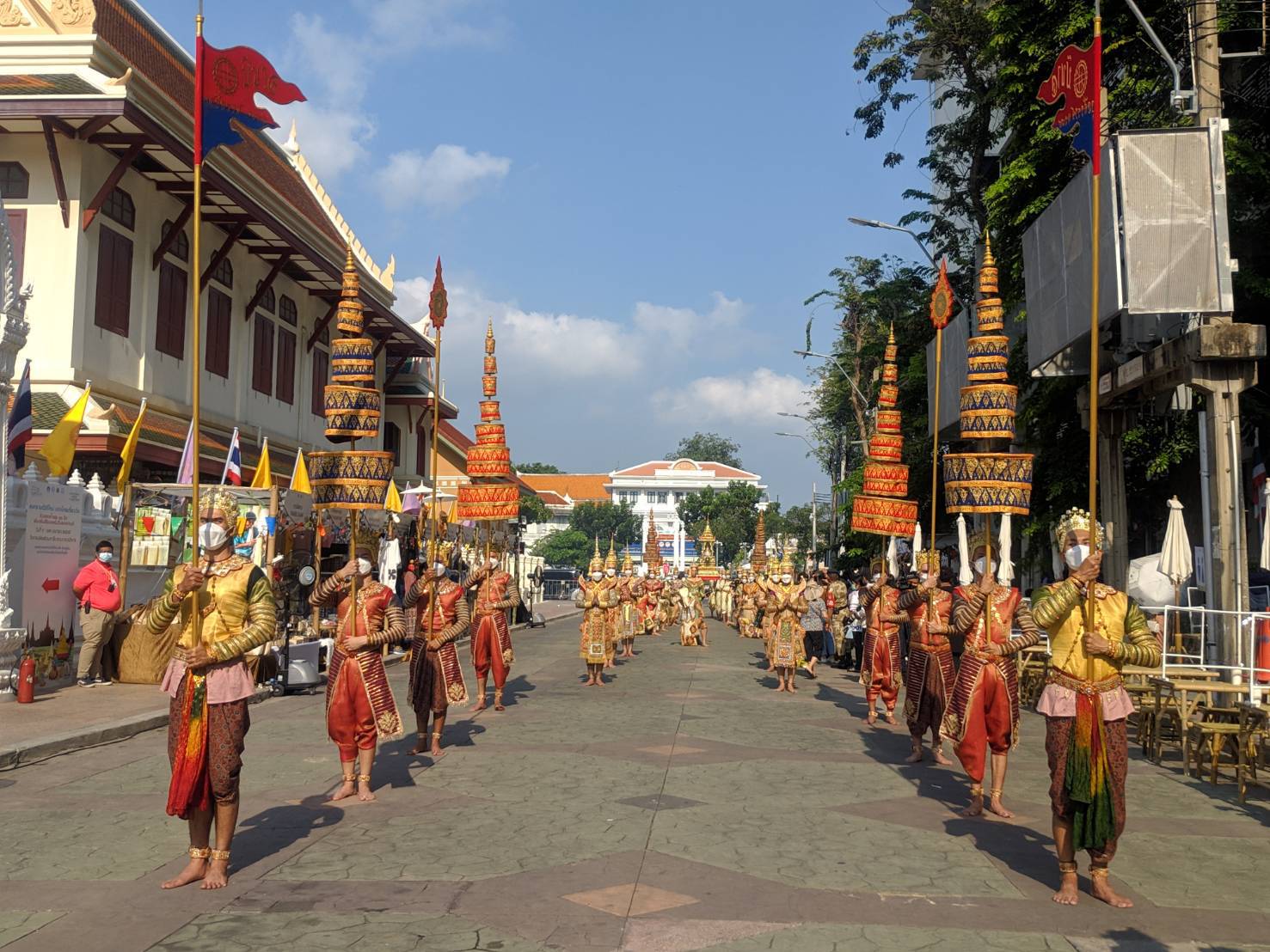 นาว ทิสานาฎ  ร่วมงาน เย็นทั่วหล้า มหาสงกรานต์ 2565