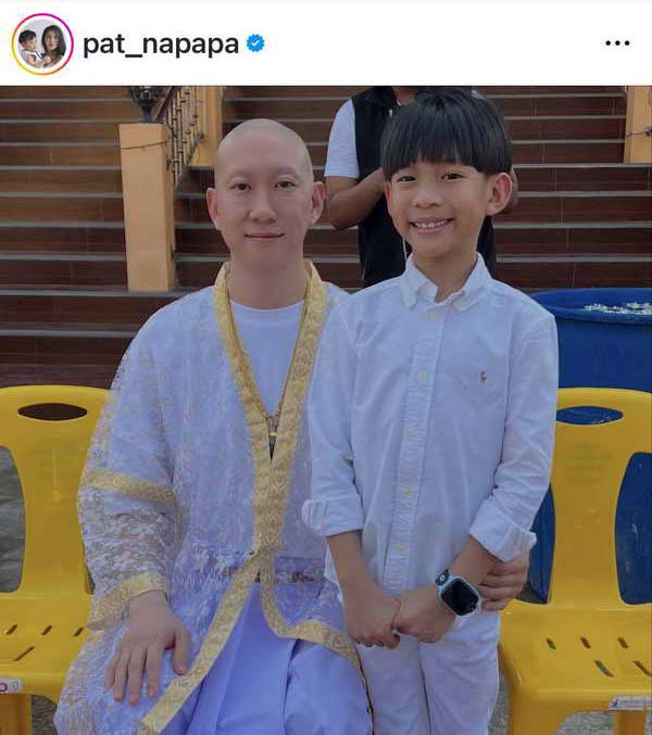 แพท ณปภา พา น้องเรซซิ่ง ร่วมอนุทนา พ่อเบนซ์ เข้าพิธีอุปสมบท แพท ณปภา พา น้องเรซซิ่ง ร่วมอนุทนา พ่อเบนซ์ เข้าพิธีอุปสมบท