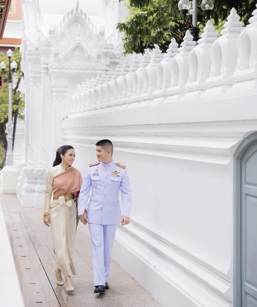 มะปราง วิรากานต์-สารวัตรชร เข้าเฝ้าสมเด็จพระสังฆราช เพื่อรับประทานน้ำสังข์ มะปราง วิรากานต์-สารวัตรชร เข้าเฝ้าสมเด็จพระสังฆราช เพื่อรับประทานน้ำสังข์