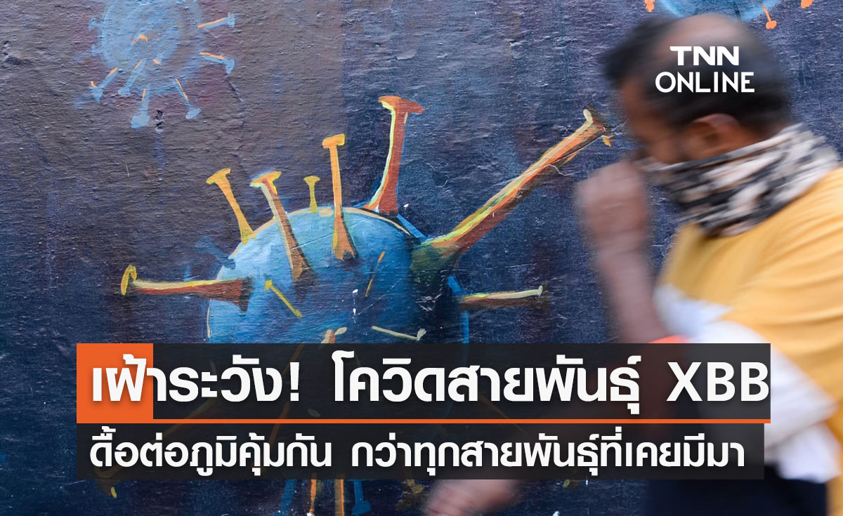 ต้องเฝ้าระวัง! จีนพบโควิดสายพันธุ์ "XBB" ดื้อต่อภูมิคุ้มกันที่สุด