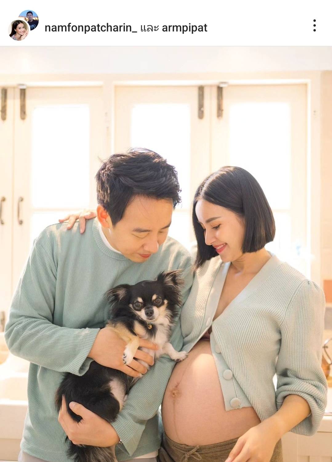 น้ำฝน-อาร์ม” ชวนลุ้นเพศลูก เผยอีกไม่กี่วันจะได้เจอเบบี๋แล้ว