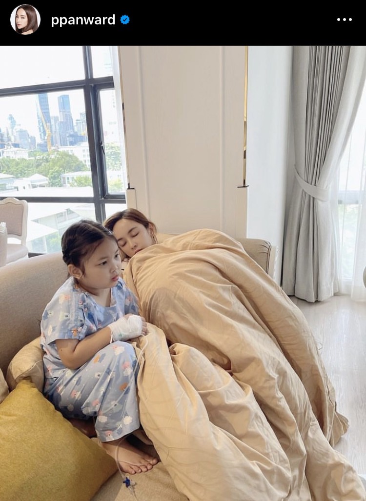แม่เป้ย อัปเดตอาการ น้องปาลิน กลับบ้านได้แล้ว