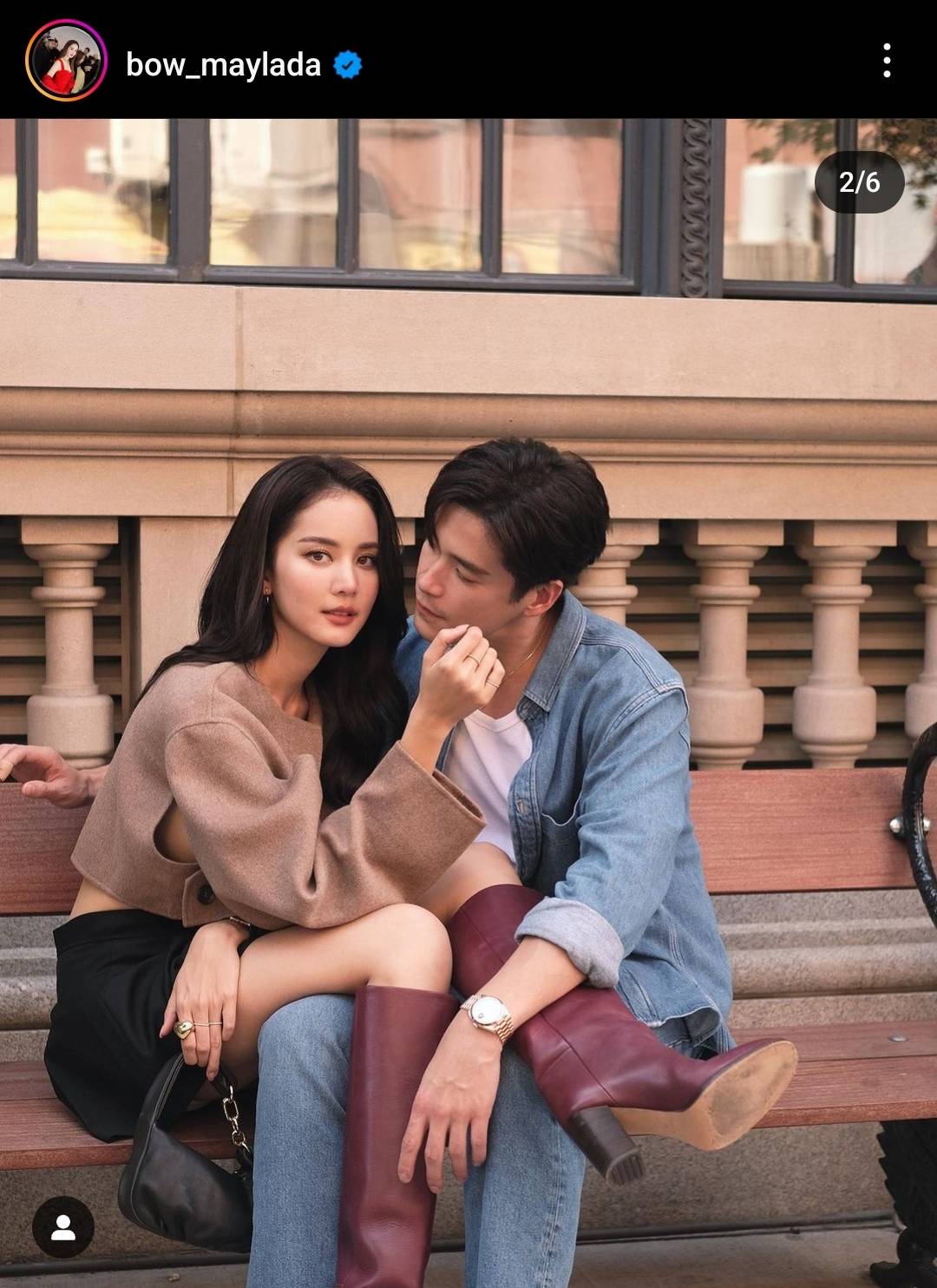 “อาเล็ก-โบว์” สวีทหวานกลางนิวยอร์ก ก่อนเข้าชมแฟนชั่นโชว์