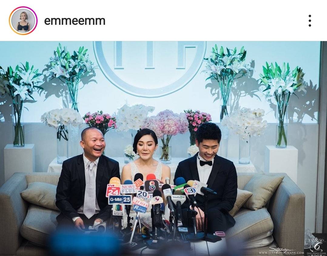 เอ็ม บุษราคัม ครบรอบแต่งงาน กอล์ฟ 6ปี เผย ครบ10ปีจะจัดงานอีกรอบ เอ็ม บุษราคัม ครบรอบแต่งงาน กอล์ฟ 6ปี เผย ครบ10ปีจะจัดงานอีกรอบ