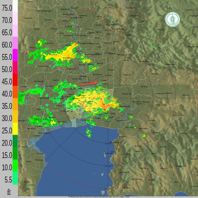 ฝนถล่มกรุง! น้ำท่วมกทม.หลายพื้นที่ ปริมาณฝนสูงสุดเขตบางซื่อ