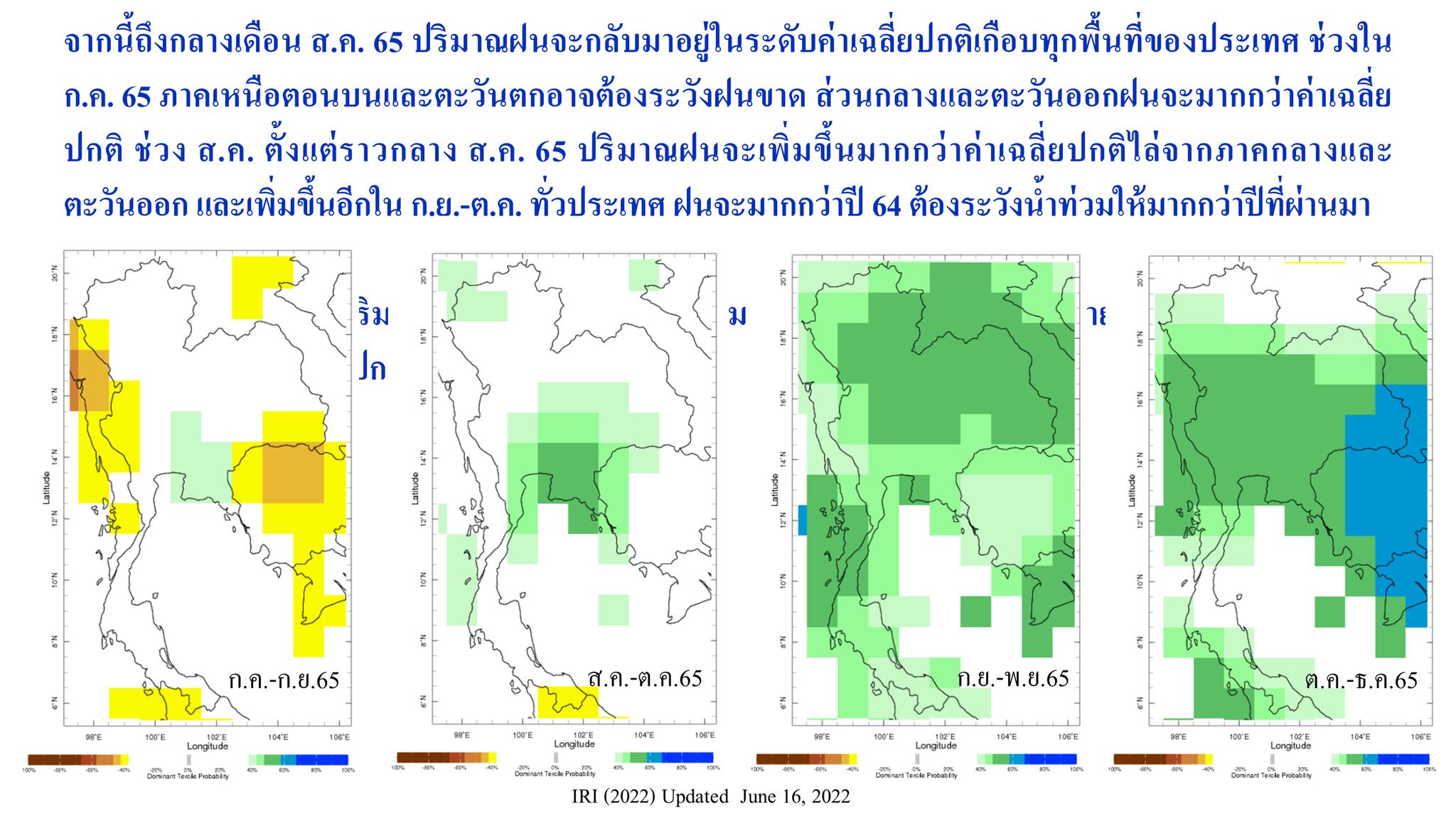 ลานีญาแผลงฤทธิ์ สภาพอาศฝนมากกว่าปี 64 อุณหภูมิผันผวนร้อน-หนาวกว่าปกติ ลานีญาแผลงฤทธิ์ สภาพอาศฝนมากกว่าปี 64 อุณหภูมิผันผวนร้อน-หนาวกว่าปกติ