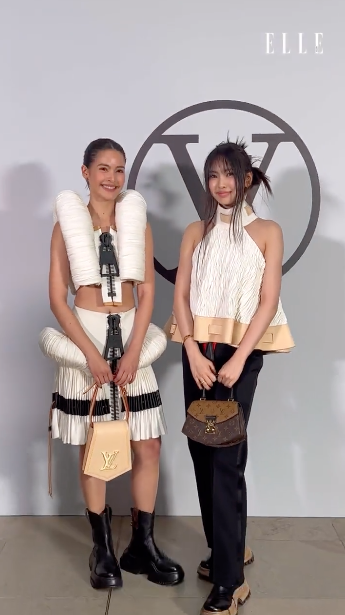 รวมตัวแม่!! 'ญาญ่า-เซนดาย่า-ฮเยอิน NewJeans' นำทัพสตาร์โลกชมโชว์ LV ที่ปารีส