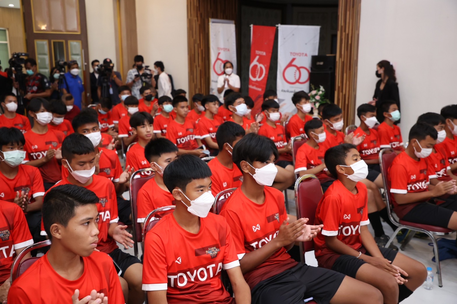'โตโยต้า' เปิดแคมป์ Junior Football Clinic 2022 ส่ง46เยาวชนฝึกทักษะฟุตบอลชั้นสูง 'โตโยต้า' เปิดแคมป์ Junior Football Clinic 2022 ส่ง46เยาวชนฝึกทักษะฟุตบอลชั้นสูง