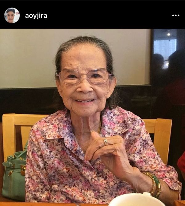 แจ้งข่าวดี คุณยายมารศรี กลับบ้านแล้ว หลังติดโควิด-19 ในวัย 101 ปี