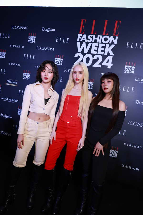 ซุปตาร์คนบันเทิงพาเหรดร่วมงาน ELLE Fashion Week 2024 วันแรก ซุปตาร์คนบันเทิงพาเหรดร่วมงาน ELLE Fashion Week 2024 วันแรก