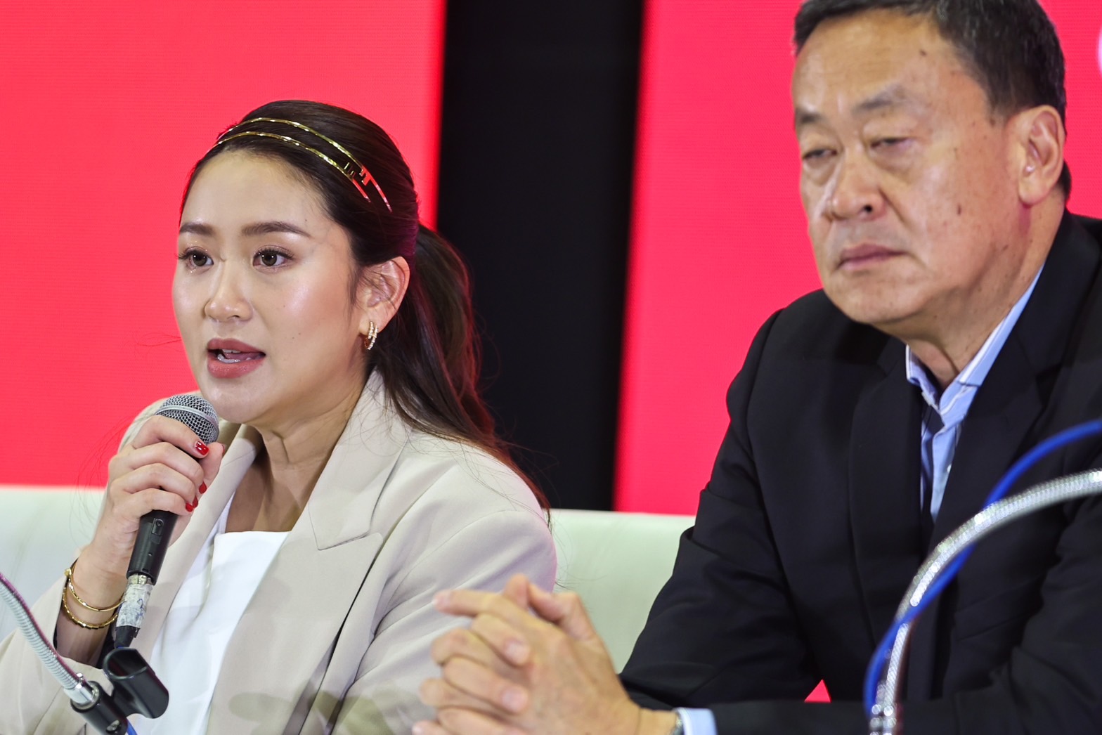 เลือกตั้ง 2566 พรรคเพื่อไทย แถลงพร้อมจับมือ ก้าวไกล ตั้งรัฐบาล