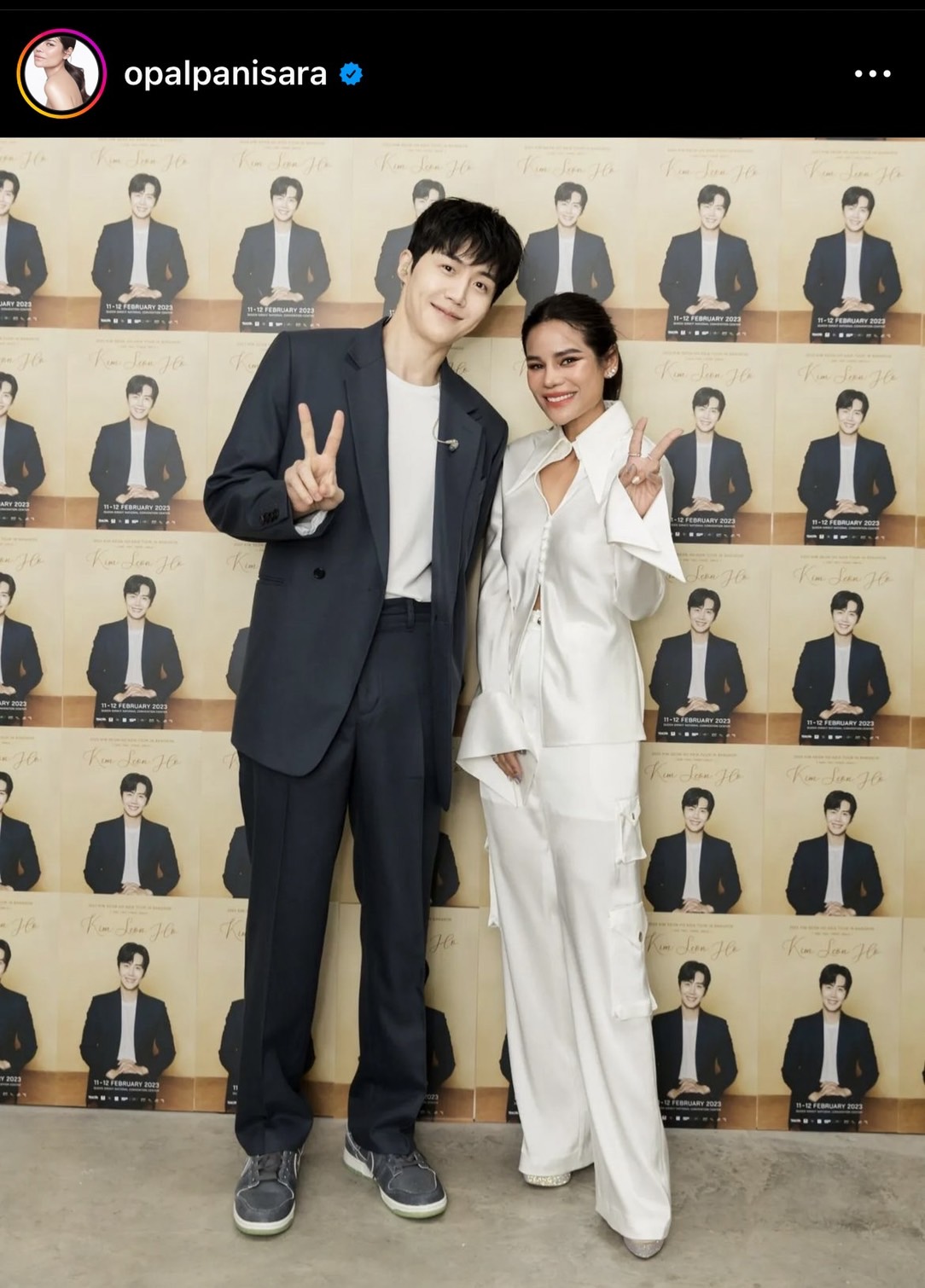 โอปอล์ ปาณิสรา เล่าเบื้องหลังความน่ารักถึง คิมซอนโฮ หลังเป็นพิธีกรงานแฟนมิต โอปอล์ ปาณิสรา เล่าเบื้องหลังความน่ารักถึง คิมซอนโฮ หลังเป็นพิธีกรงานแฟนมิต