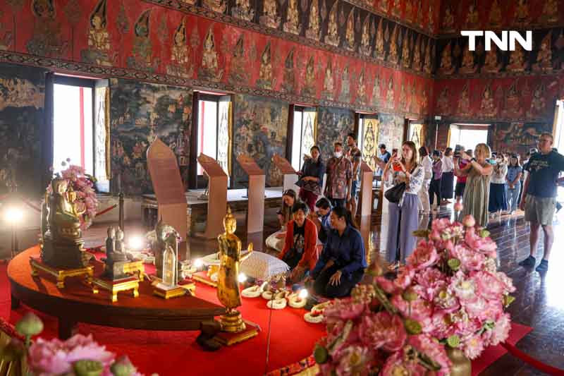 ไหว้พระขอพรในโอกาสขึ้นปีใหม่ สักการะพระพุทธรูป นบพระปฏิมา 9 นครามหามงคล 2568 ไหว้พระขอพรในโอกาสขึ้นปีใหม่ สักการะพระพุทธรูป นบพระปฏิมา 9 นครามหามงคล 2568
