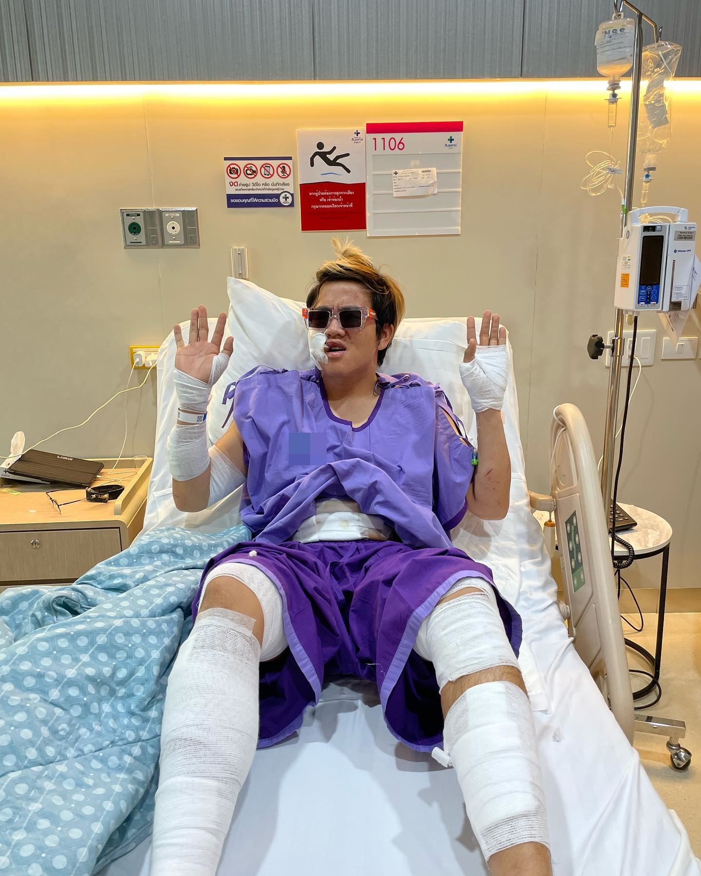 หวิดดับ! แบงค์ปิ ยูทูปเบอร์ชื่อดัง เกิดอุบัตเหตุดังอัดอากาศระเบิดใส่ หวิดดับ! แบงค์ปิ ยูทูปเบอร์ชื่อดัง เกิดอุบัตเหตุดังอัดอากาศระเบิดใส่