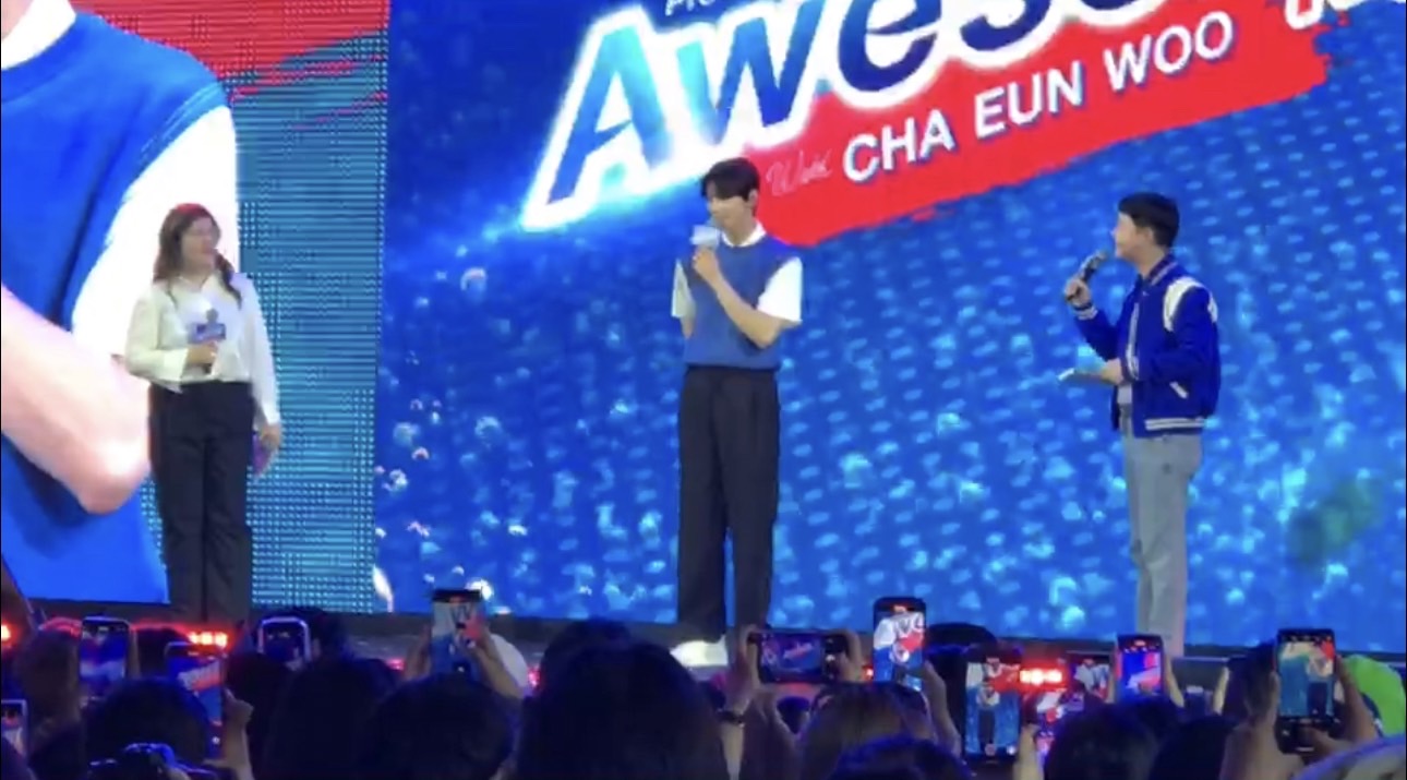 หนุ่มหล่อขวัญใจอโรฮ่า ชาอึนอู บินลัดฟ้ามอบความสุขถึงไทย กับงานแฟนมีต Awesome Night with CHA EUN WOO หนุ่มหล่อขวัญใจอโรฮ่า ชาอึนอู บินลัดฟ้ามอบความสุขถึงไทย กับงานแฟนมีต Awesome Night with CHA EUN WOO