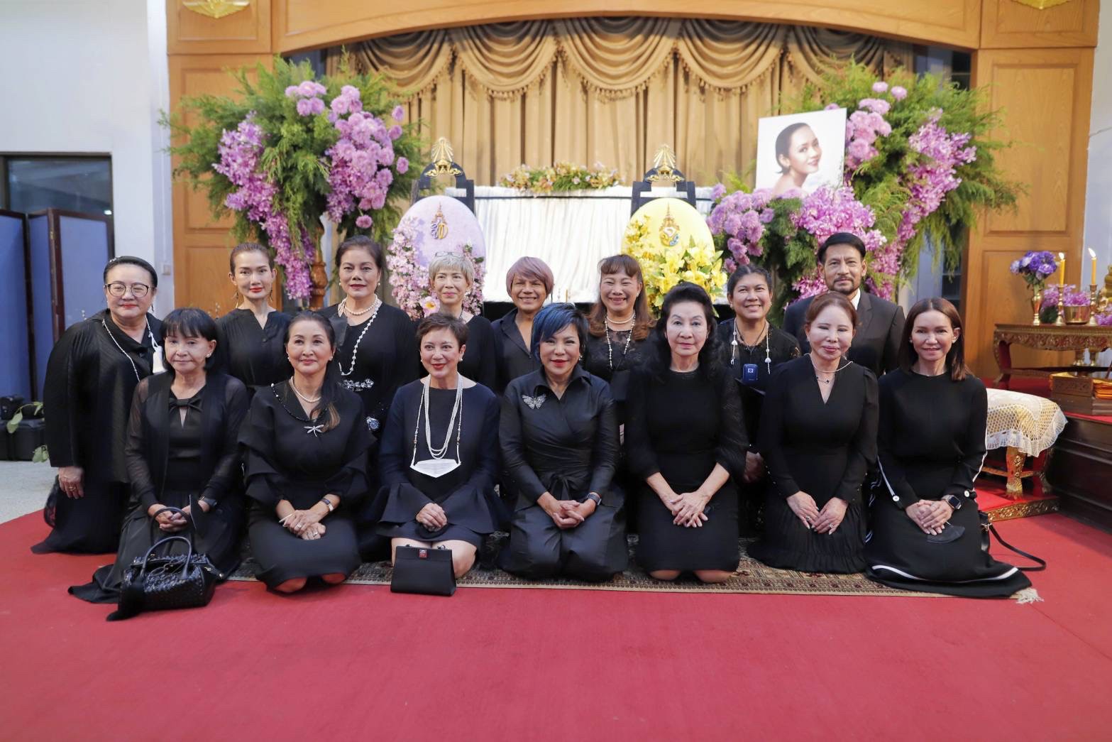 พิธีสวดอภิธรรม  ลินดา ค้าธัญเจริญ คืนสุดท้าย