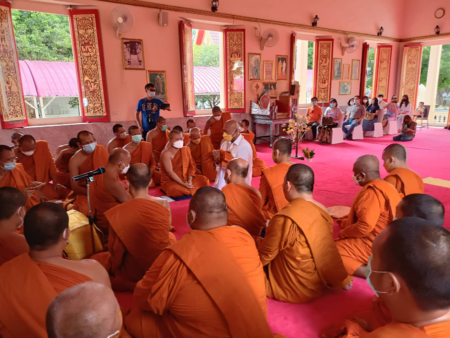ครูปรีชา เข้าสู่ร่มกาสาวพัสตร์ ได้รับฉายาทางธรรม ธัมมรโต