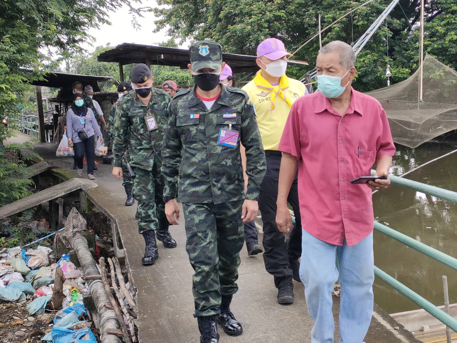 กองทัพไทย เดินหน้าออกช่วยเหลือประชาชนที่เดือดร้อนจากโควิด-19