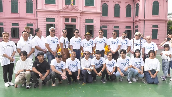  มาริโอ้-อนันดา นำทีมทำบุญและบวงสรวงภาพยนตร์ขุนพันธ์ 3 (มีคลิป)