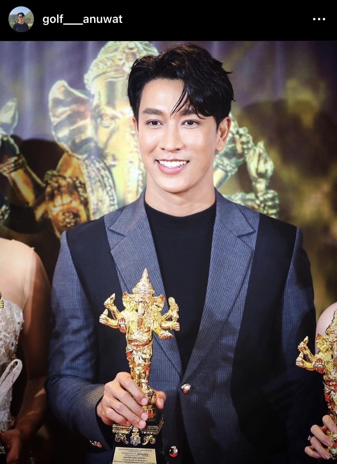 อนุโมทนาบุญ กอล์ฟ อนุวัฒน์  ก้าวเข้าสู่รั้วพระธรรมเรียบร้อยแล้ว กับงานบวชสุดเรียบง่าย