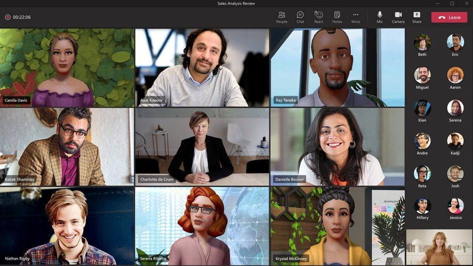 Microsoft Teams อัปเดตใหม่ ขยับเข้าใกล้ Metaverse ด้วย 3D avatars