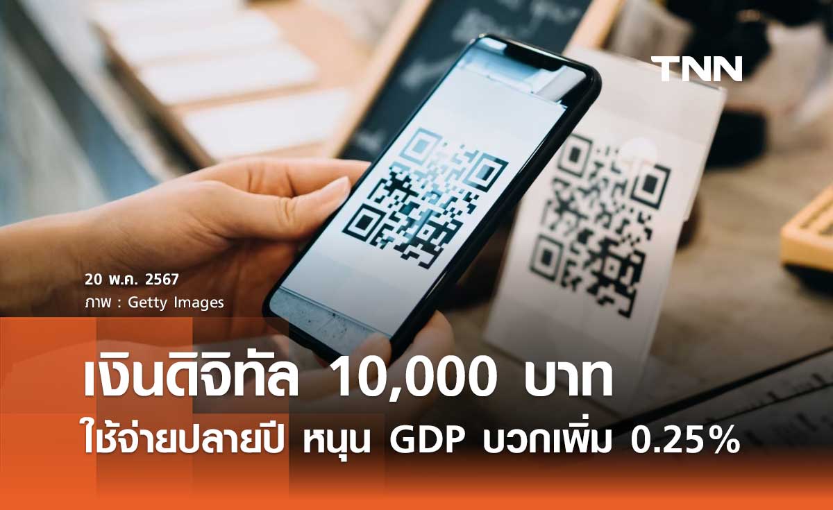 สภาพัฒน์ ประเมิน "เงินดิจิทัล" ใช้จ่ายปลายปี หนุนจีดีพีบวกเพิ่มอีก 0.25%
