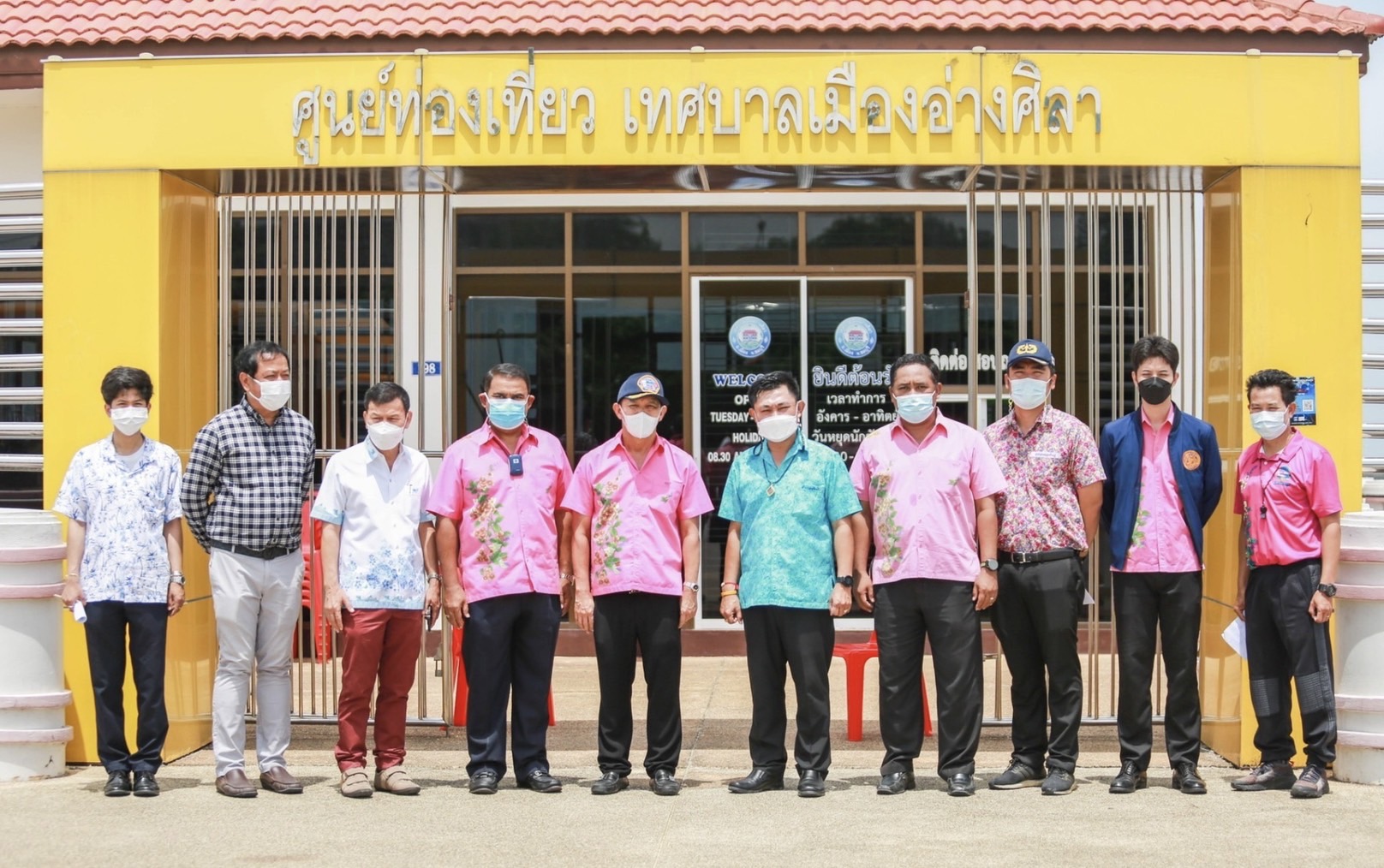 เทศบาลเมืองอ่างศิลา จ.ชลบุรี ปรับภูมิทัศน์-ติดตั้ง CCTV ลานกิจกรรมหาดอ่างศิลา 
