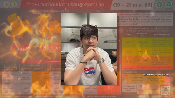 ไทยร้อนระอุ กรุงเทพดัชนีความร้อน 54 องศาฯ ด้านคนดังอวดบิลค่าไฟพุ่ง   (มีคลิป)