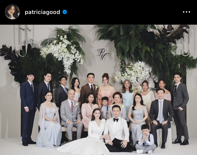 เผยภาพงานวิวาห์ แพทริเซีย-โน้ต พร้อมข้อความสุดลึกซึ้งถึงครอบครัวเจ้าบ่าว