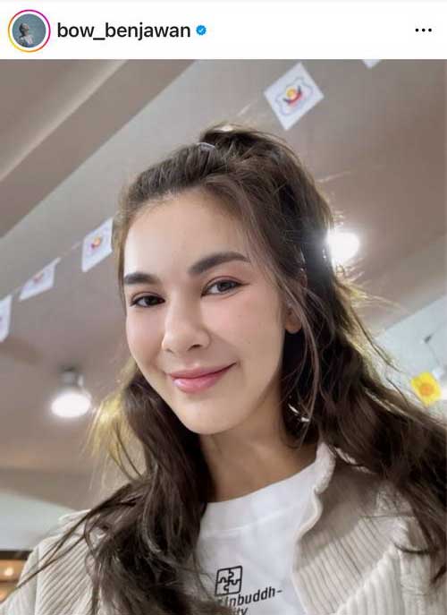 หรือจะเปิดตัวรักครั้งใหม่? โบว์ เบญจวรรณ โพสต์โมเมนต์หวานชวนคิด หรือจะเปิดตัวรักครั้งใหม่? โบว์ เบญจวรรณ โพสต์โมเมนต์หวานชวนคิด