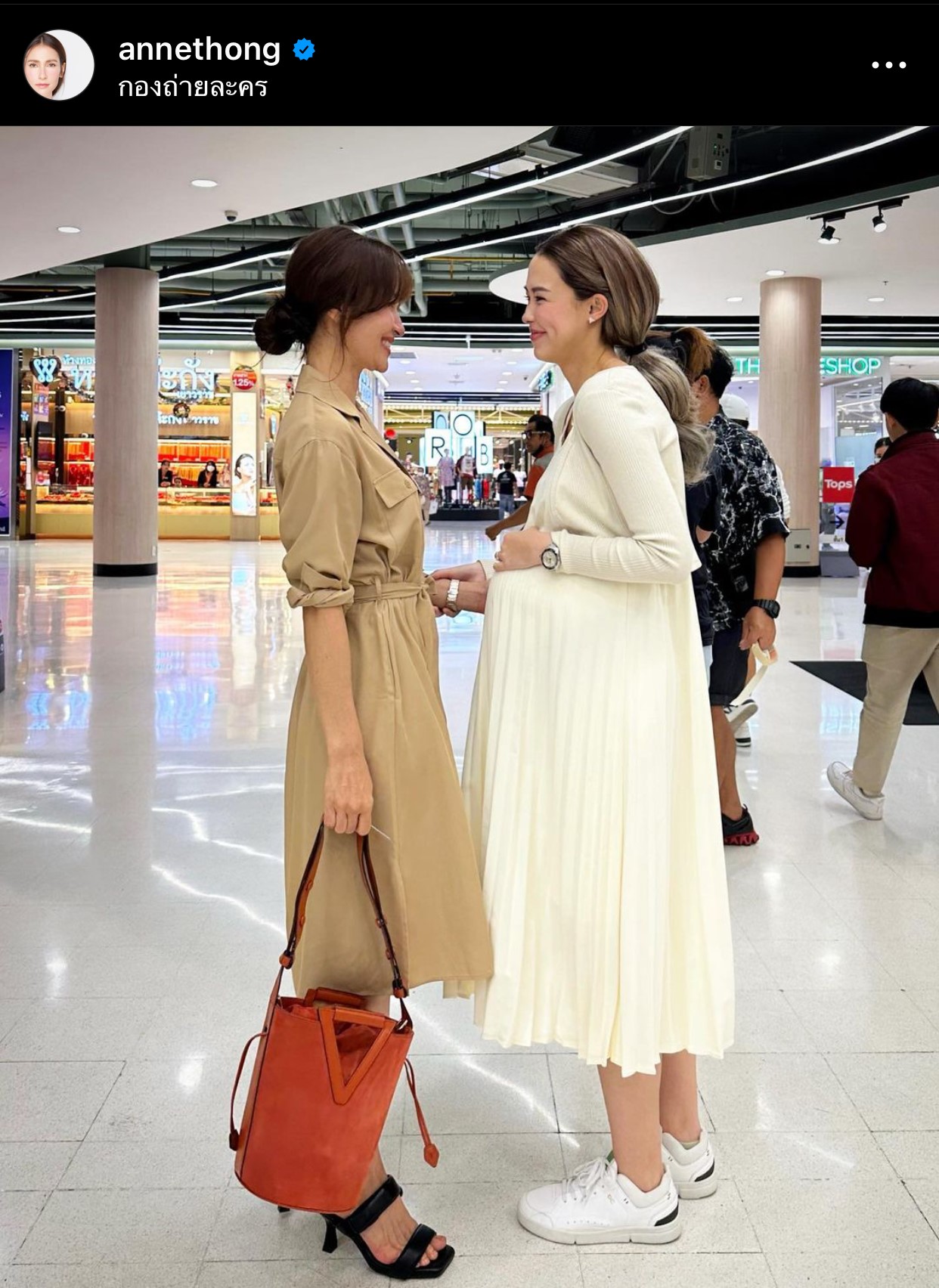 แอน ทองประสม  โพสต์รูปคู่ แพทริเซีย ลั่น อยากเป็นคุณแม่กับเขาบ้าง 