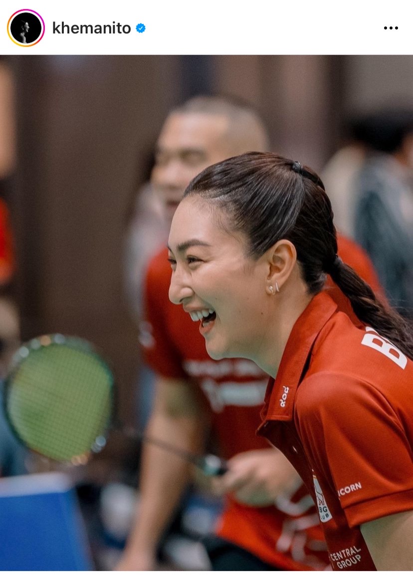 “แพนเค้ก- พี่หมี” ลงแข่งแบดมินตัน ถึงจะแพ้ แต่ความหวานชนะ “แพนเค้ก- พี่หมี” ลงแข่งแบดมินตัน ถึงจะแพ้ แต่ความหวานชนะ