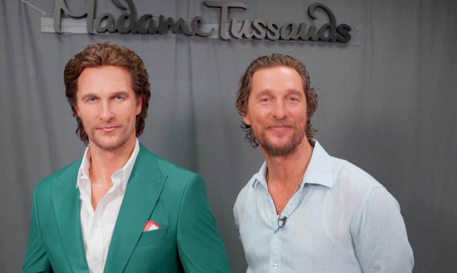 “Matthew McConaughey” เปิดตัวหุ่นขี้ผึ้ง “Madame Tussauds” (มีคลิป)