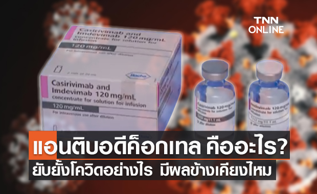 รู้จัก "แอนติบอดีค็อกเทล" ยาสยบโควิด ควรใช้กับใคร มีผลข้างเคียงอะไรบ้าง?